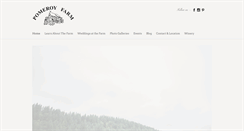 Desktop Screenshot of pomeroyfarm.org